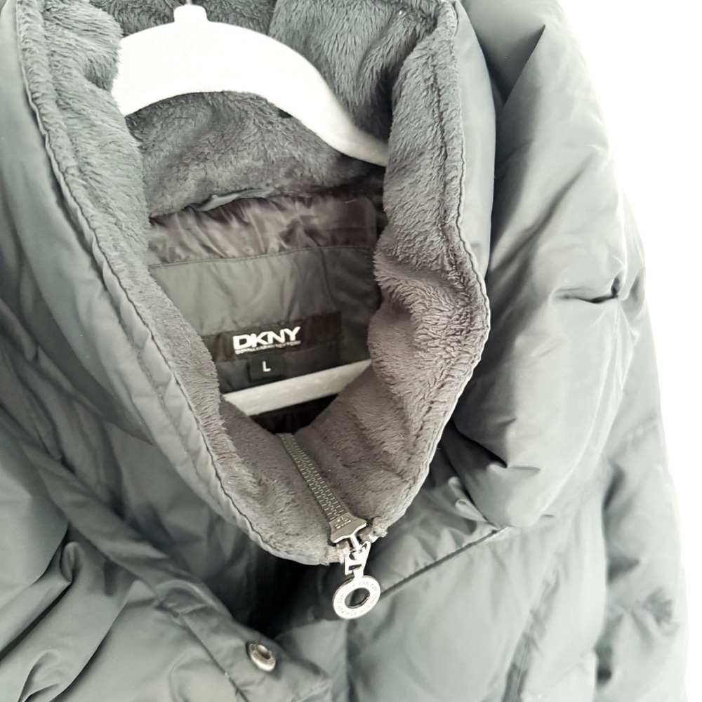 DKNY Down Puffer Jacket L - Picture 4 of 5